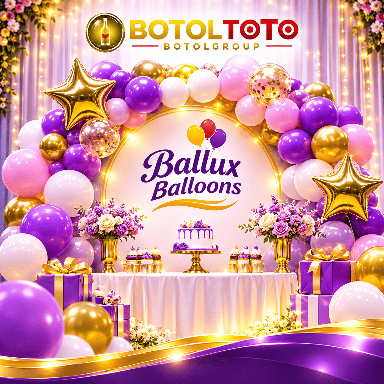 BOTOLTOTO - Inspirasi dekorasi balon modern